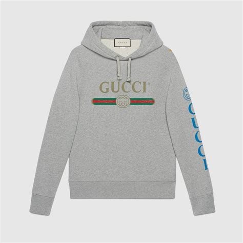 felpa gucci patch lupo sul cappuccio|Felpe Gucci Uomo .